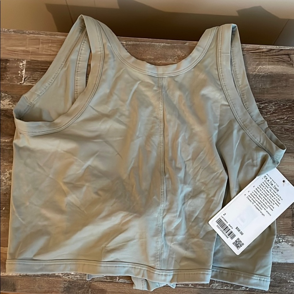Lululemon It’s A Tie Tank Size 2
